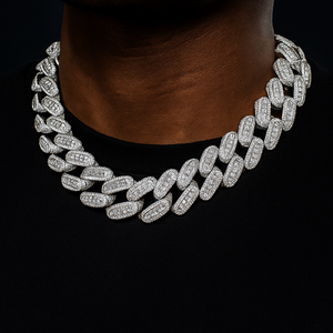 28mm Baguette Cuban Link chain - Different Drips