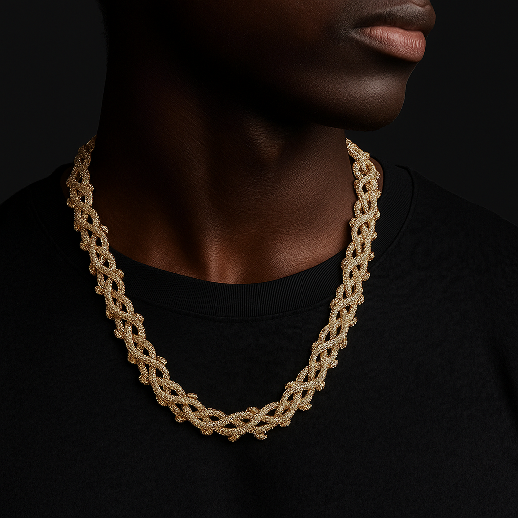 18mm Crown of Thorns Chain - Different Drips