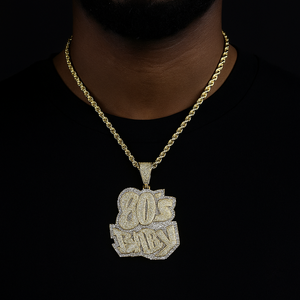 Iced Out 80'S BABY Pendant - Different Drips