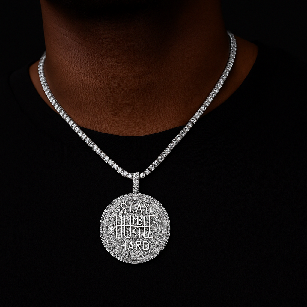 STAY HUMBLE HUSTLE HARD Pendant - Different Drips