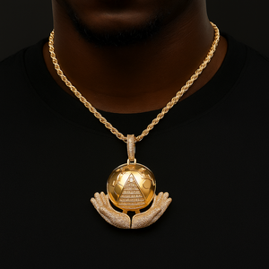 The World Is Yours Pendant - Different Drips