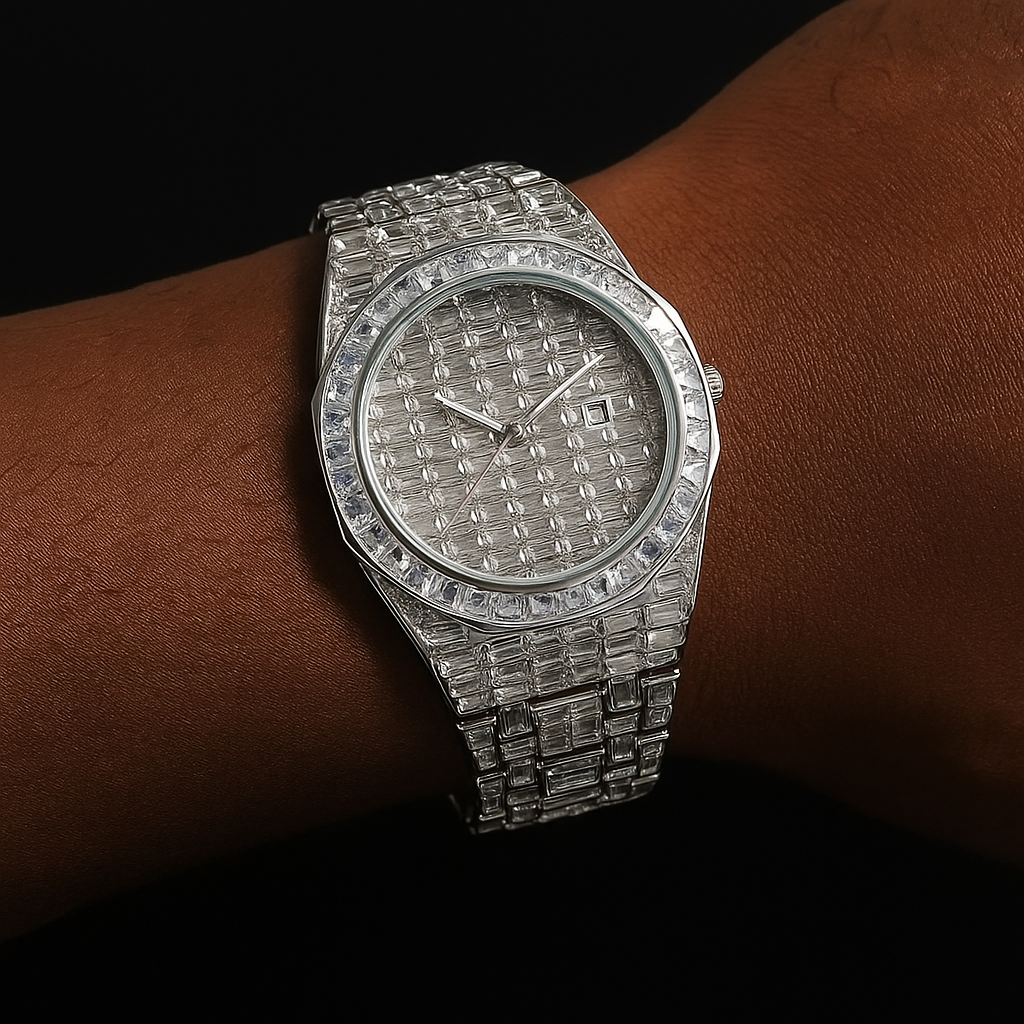 Fully Loaded Baguette Watch - Different Drips