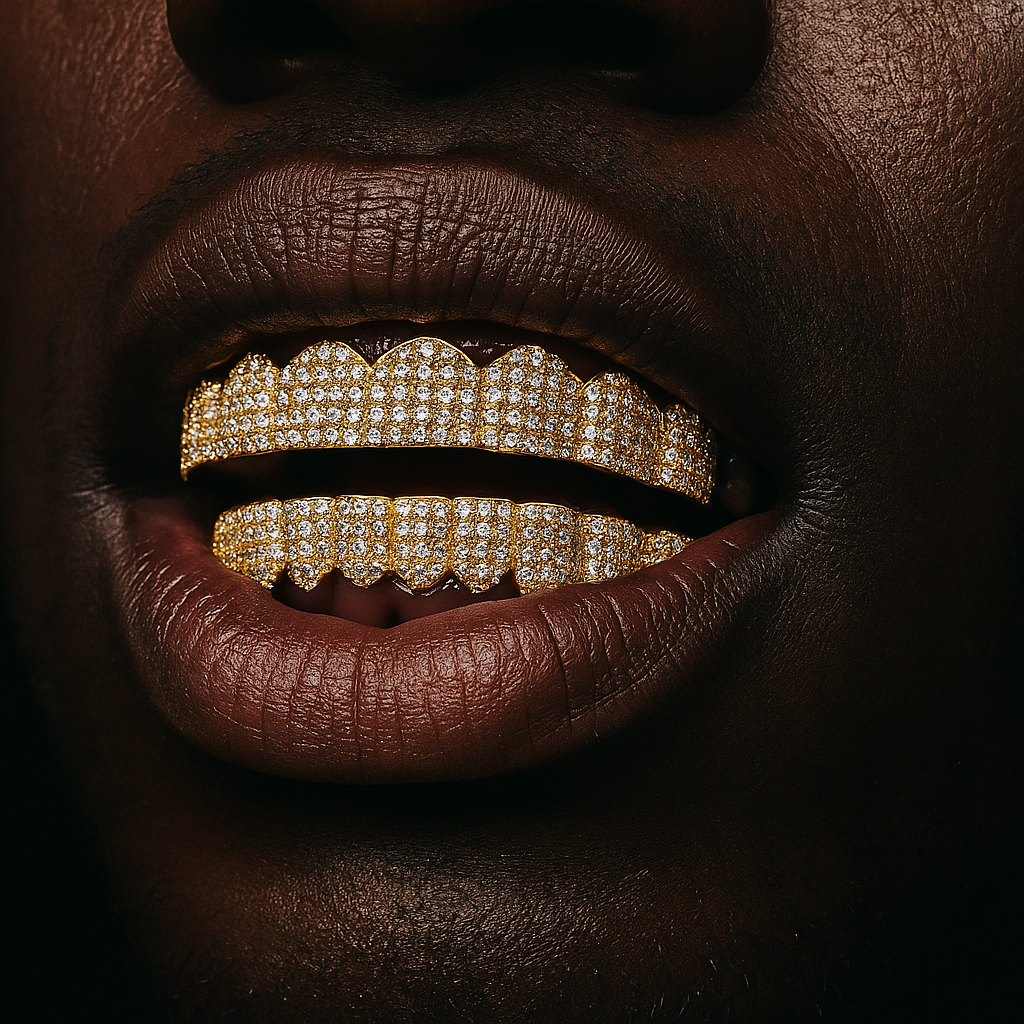 Iced Out Sharp-Teeth Grillz - Different Drips