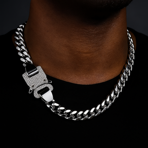 12mm Miami Cuban Chain With Spring Clasp - Different Drips