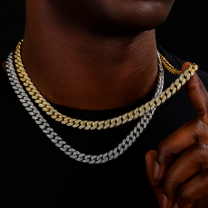 8mm Miami Cuban Link Chain - Different Drips