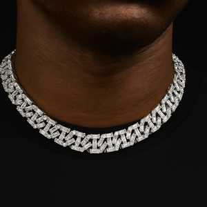 13mm Square Cut Baguette Mariner Chain - Different Drips