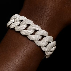 20mm Miami Curb Link Cuban Bracelet - Different Drips