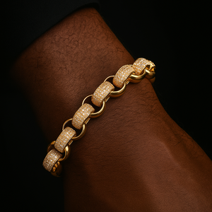 10mm Small Rolo Link Bracelet - Different Drips