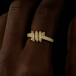 Barbed Wire Ring - Different Drips