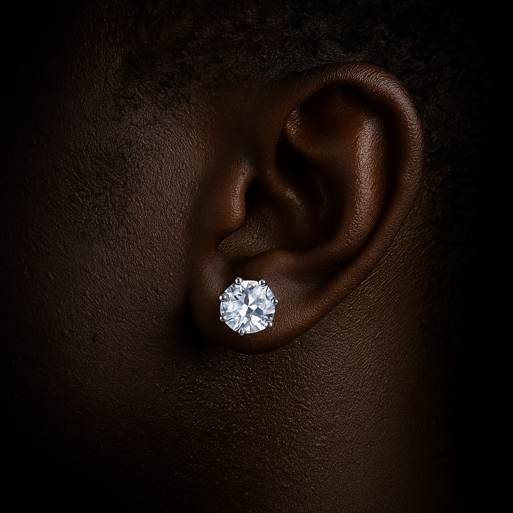 S925 0.5-12ct Moissanite Stud Earrings - Different Drips