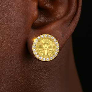 S925 Moissanite Pharaoh Earrings - Different Drips