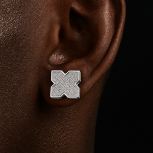 9mm Quatrefoil Stud Earrings - Different Drips