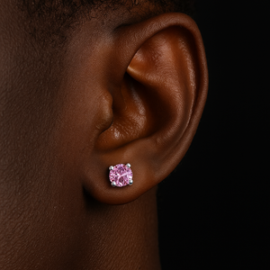 S925 Moissanite Multi-Color Stud Earrings - Different Drips