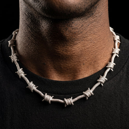 8mm Barbed Wire Chain - Different Drips