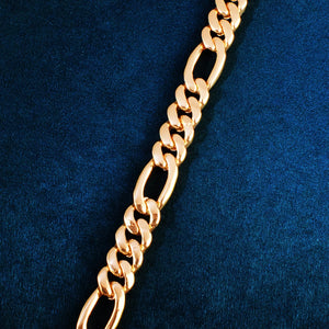 8mm Iced Figaro Link Bracelet - Different Drips
