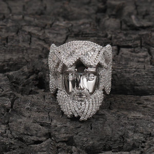 3D Jesus Head Ring - Different Drips