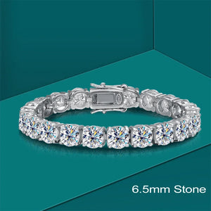2-6mm Women's Diamond Tennis Bracelet - Different Drips