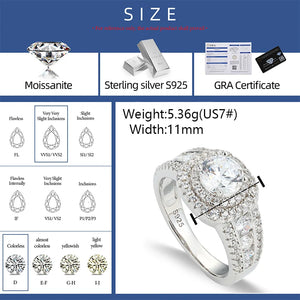 Moissanite Round Halo Engagement-Style Ring - Different Drips