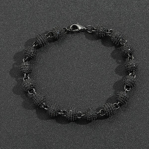 8mm Black Ball Link Chain - Different Drips