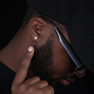 S925 Moissanite Diamond Cross Stud Earrings - Different Drips