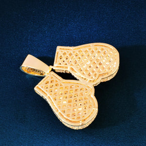 Dollar Sign Boxing Gloves Pendant - Different Drips