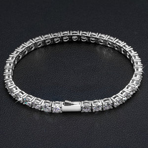 3-5mm S925 Moissanite Tennis Bracelet - Different Drips