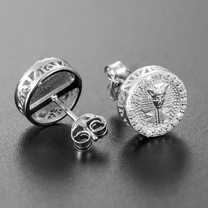 S925 Moissanite Pharaoh Earrings - Different Drips