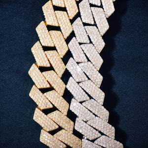 20mm Prong Cuban Chain - Different Drips