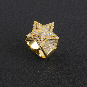 3D Five Star Ring - Different Drips