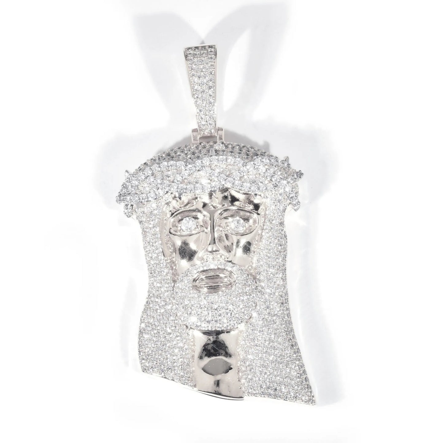 Crown Of Thorns Jesus Head Pendant - Different Drips