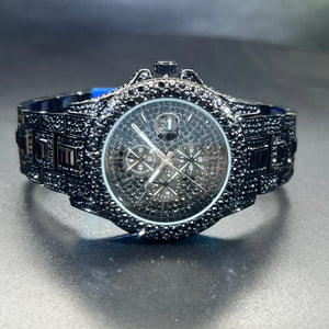 Bust Down Chronograph Date Watch - Different Drips