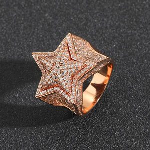 3D Five Star Ring - Different Drips