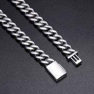 12mm Iced Out Miami Cuban Link Chain - Different Drips