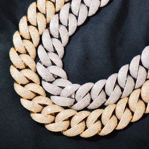 20mm Miami Curb Link Cuban Chain - Different Drips