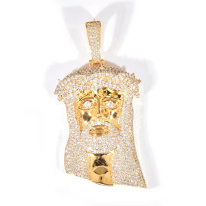 Crown Of Thorns Jesus Head Pendant - Different Drips