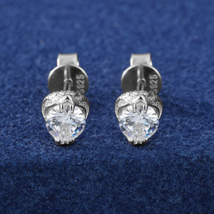 S925 Moissanite Diamond Snake Claw Stud Earrings - Different Drips