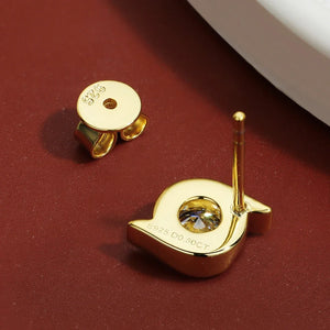 Women's S925 Moissanite Diamond Swirl Earrings - Different Drips