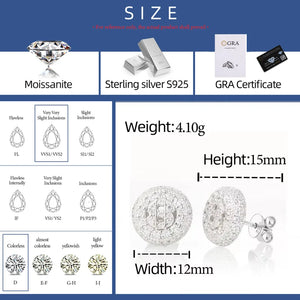 Dollar Sign Medallion Stud Earrings - Different Drips