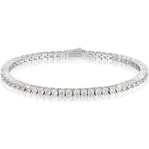 3-5mm S925 Moissanite Tennis Bracelet - Different Drips