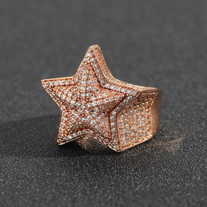 3D Five Star Ring - Different Drips