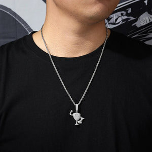 S925 Moissanite Money Bag Trophy Pendant - Different Drips