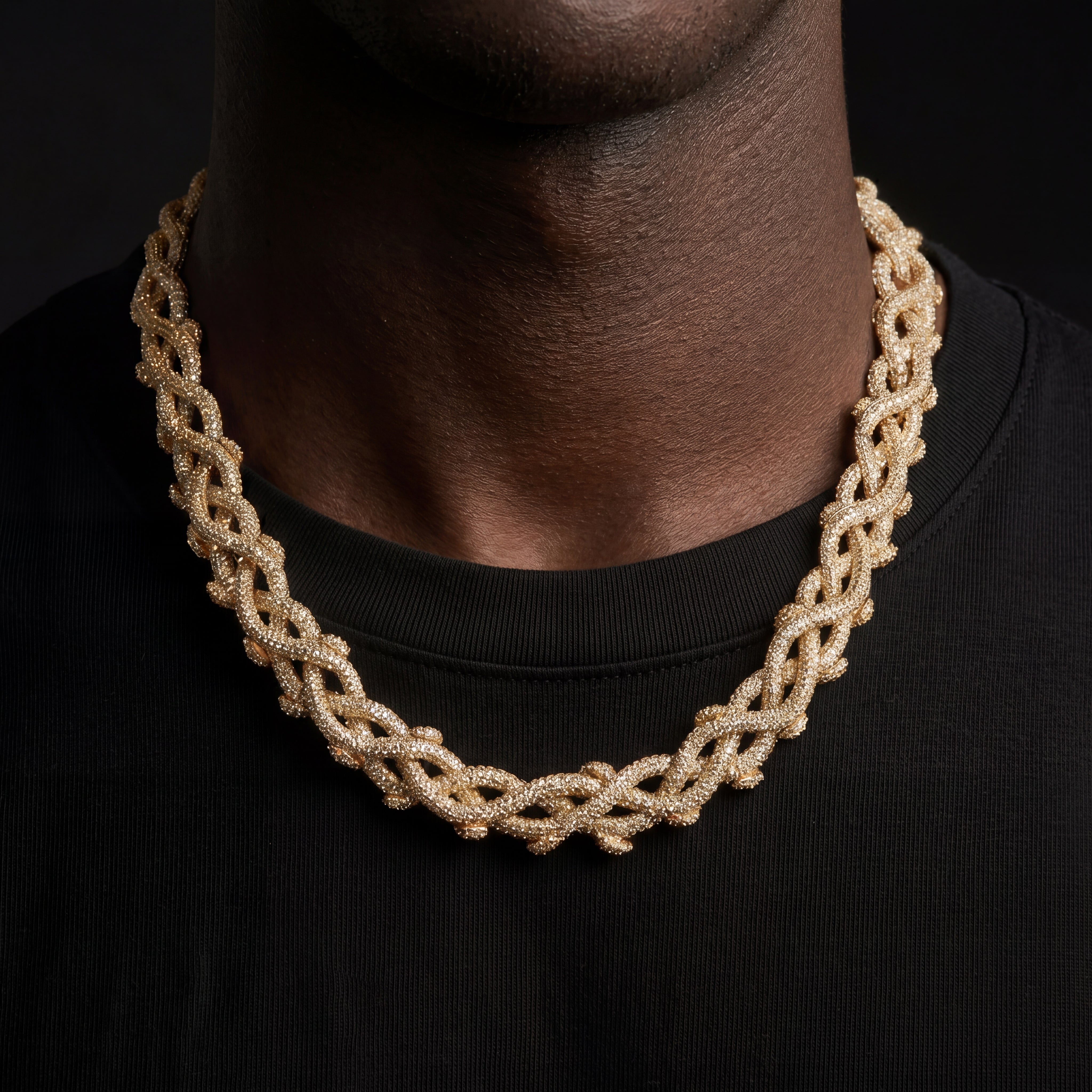 【CTHY】HIGH-END JEWELRY ORNAMENT 18mm Crown of Thorns Chain – Different Drips