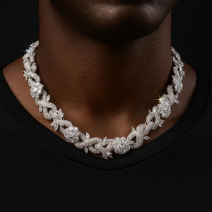 13mm Thorned Infinity Link Chain - Different Drips