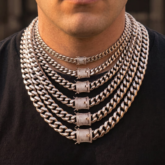 6-18mm Miami Cuban Necklace