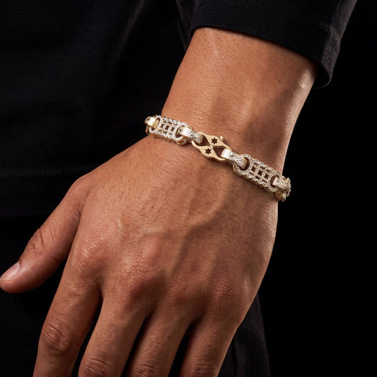 10mm Solid Pulley Link Bracelet - Different Drips