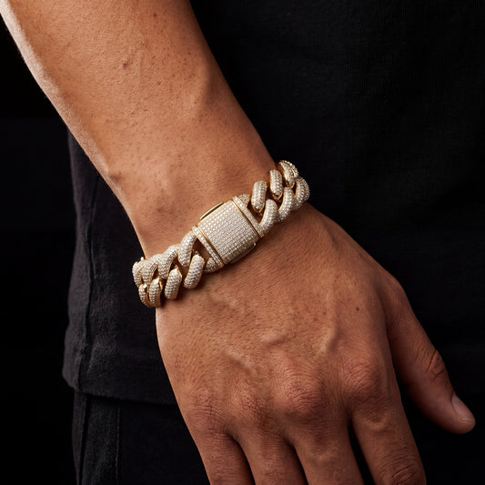 20mm Miami Cuban Bracelet