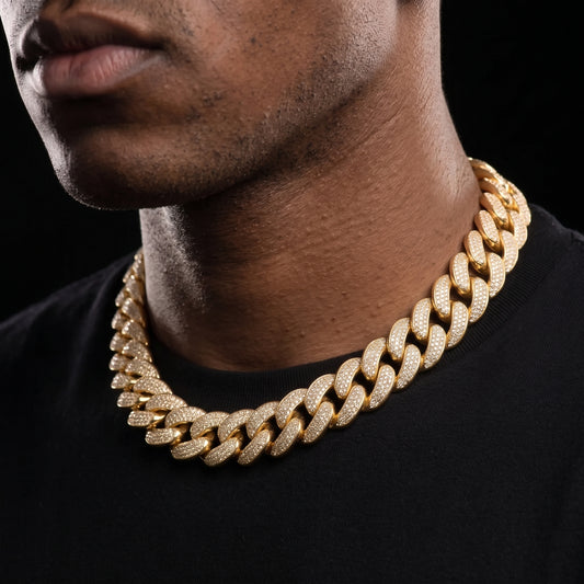 20mm Miami Cuban Link Chain - Different Drips
