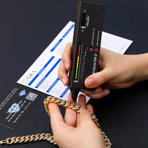 12mm Moissanite Miami Cuban Link Chain 18k Gold - Different Drips