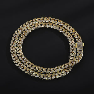 8mm Miami Cuban Link Chain - Different Drips