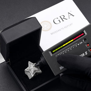 Five Star VVS Moissanite & S925 Ring - Different Drips